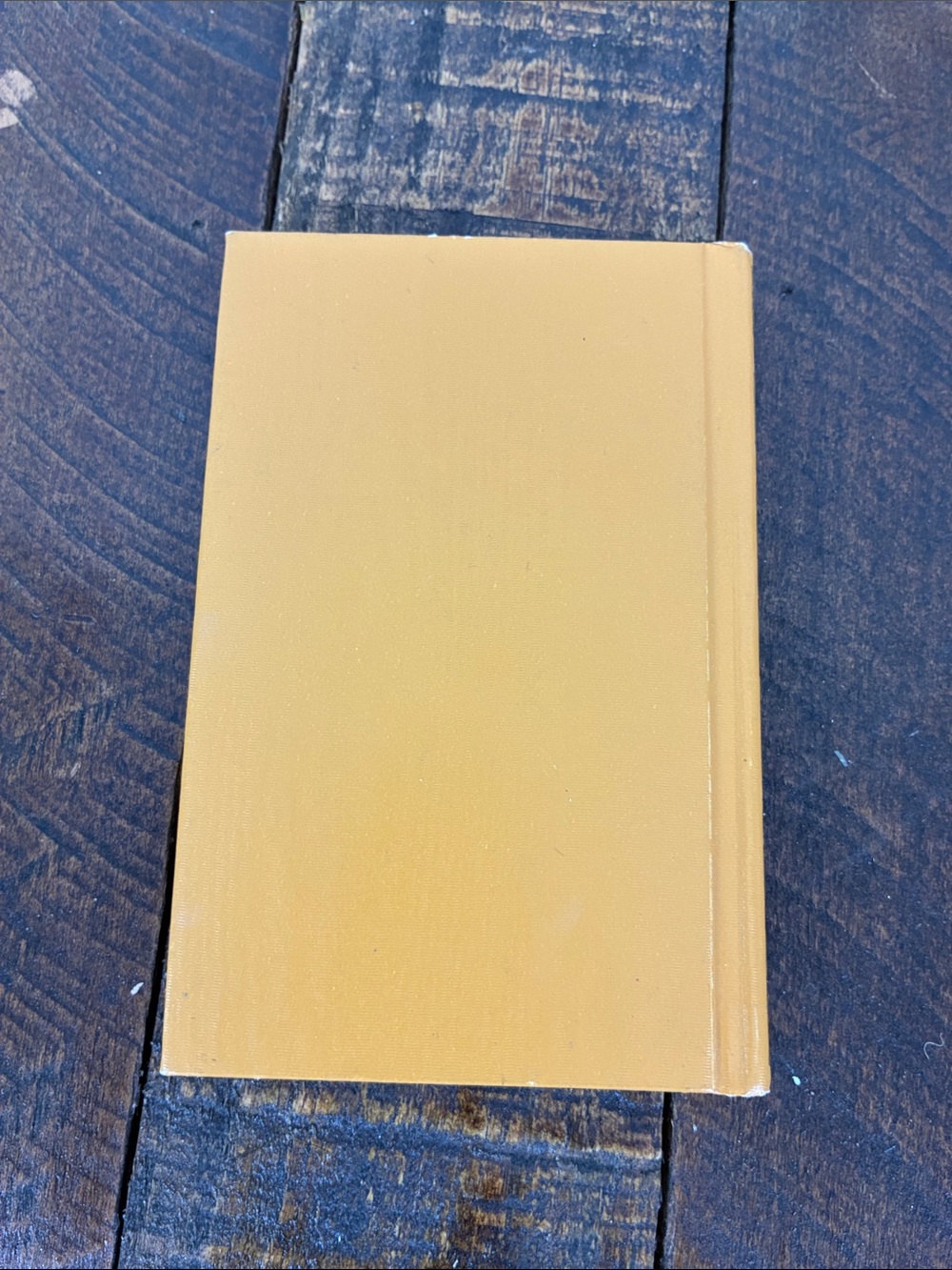 Ornate GoldAccent Mustard Hardcover Journal 1977 Inscription 70s Hardback Yellow - Picture 4 of 8